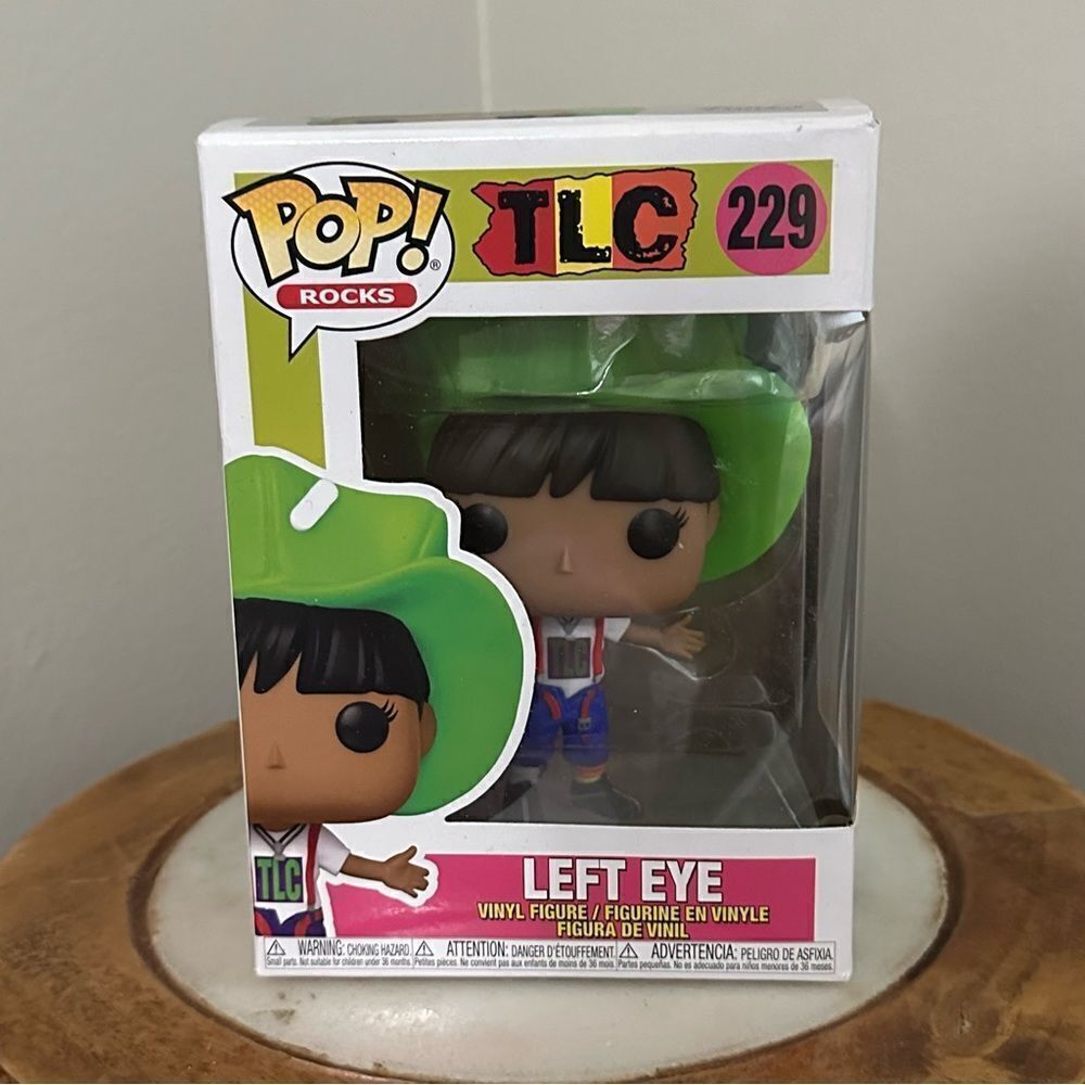 Funko - POP Rocks: TLC- Left-Eye Brand New In Box 229‎
